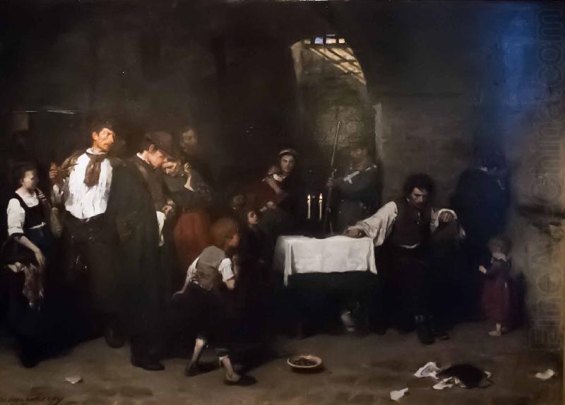 Mihaly Munkacsy The Last Day of a Condemned Man I china oil painting image